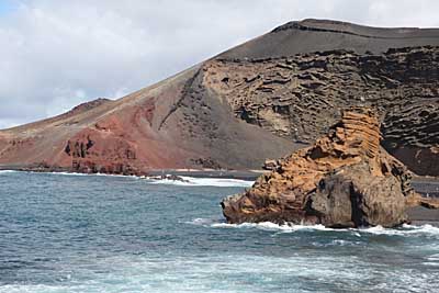 Lavafelsen am Strand - Lago Verde - Lanzarote