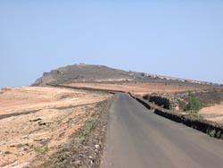 Straße zum Mirador del Rio - Lanzarote