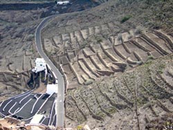 Terrassenfelder im Tal von Tabayesco - Lanzarote