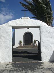 Tor zur Ermita de las Nieves - Lanzarote