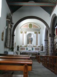 Im Inneren der Pfarrkirche Tinajo - Lanzarote