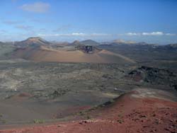 Blick über den Nationalpark Timanfaya - Lanzarote