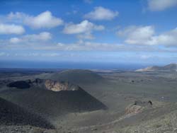 Vulkankegel im Nationalpark Timanfaya - Lanzarote