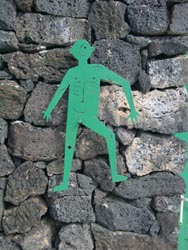 Manrique's Toilettenfiguren - Lanzarote