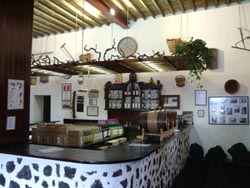 Verkaufsraum in der Bodega El Grifo - La Geria - Lanzarote