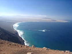 Blick auf die Playa de Famara - Lanzarote