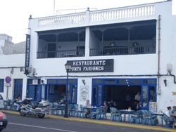 Fischrestaurant in Orzola - Lanzarote