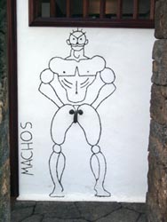 Manrique's Toilettenfiguren - Lanzarote