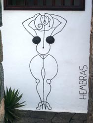 Manrique's Toilettenfiguren - Lanzarote