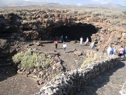 Eingang zur Cueva de los Verdes - Lanzarote