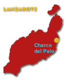 Karte Charco del Palo - Lanzarote