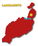 Karte Haria - Lanzarote