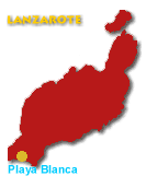Karte Playa Blanca - Lanzarote