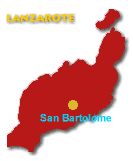 Karte San Bartolome - Lanzarote