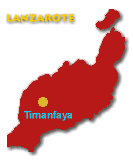 Karte Timanfaya - Lanzarote